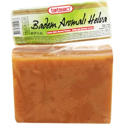 Almond Halva, 8.81 oz - 250 gr Halva, 50% Discount Tatsan