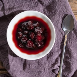 Handmade Natural Sour Cherry Jam , 13.4oz - 380g - Thumbnail