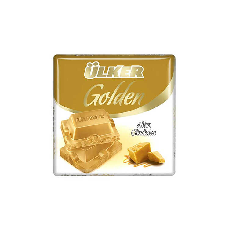 Golden Caramelized White Chocolate , 60g , 2 Pack Chocolate & Wafer, 50%  Discount, Hallowen Products, Traditional Products Ülker