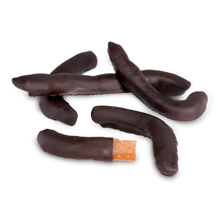Dark Chocolate Coated Orange Stick , 9oz - 250g Candy, 50