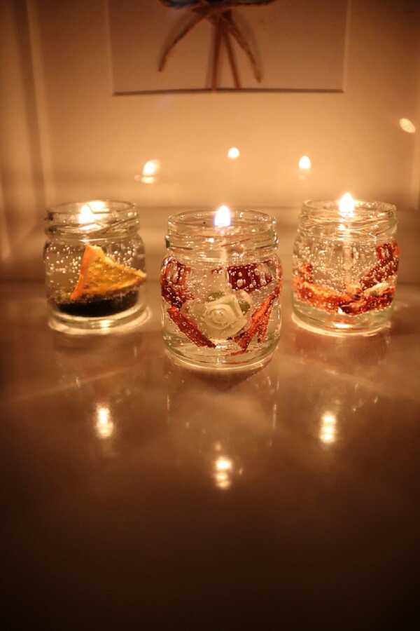 Lavender Gel Candle -   Gel candles, Candles,  candles