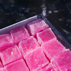 Rose Flavored Turkish Delight , 21.16oz - 600g - Thumbnail